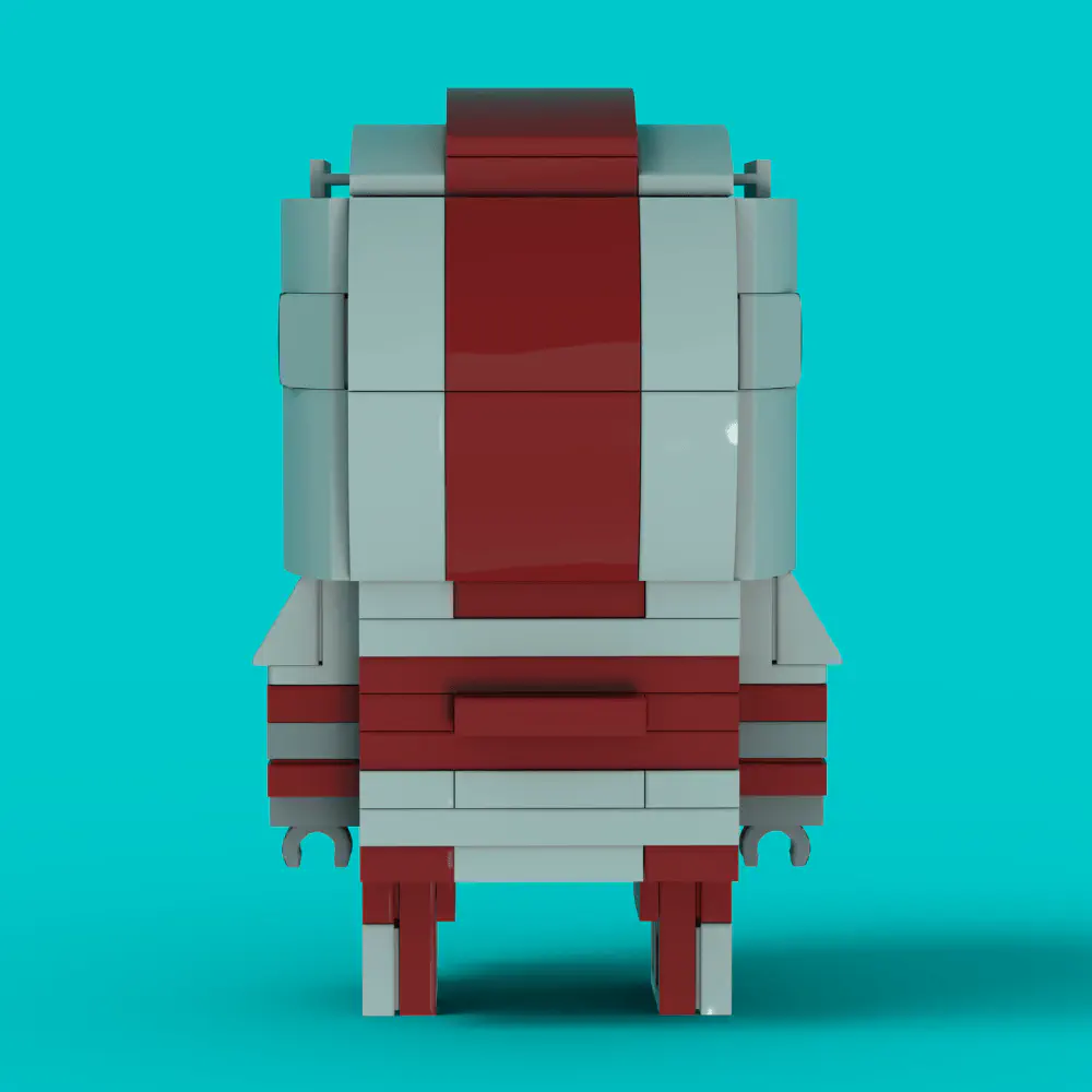 Fireball - Saber Rider LEGO MOC - Render 4