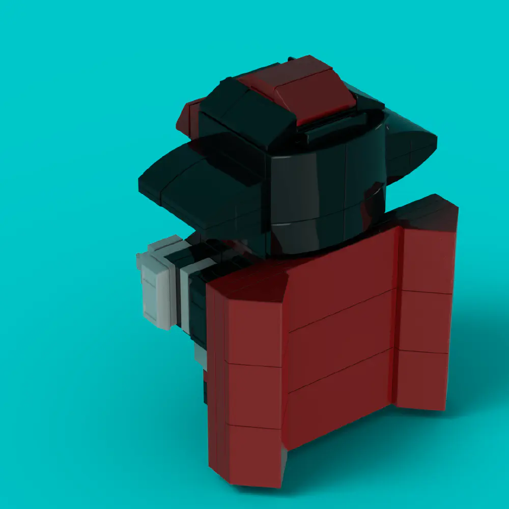 Ramrod - Saber Rider LEGO MOC - Render 3