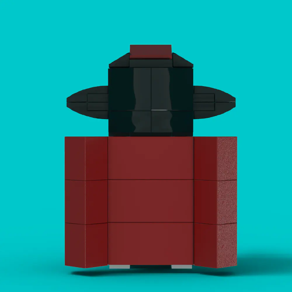 Ramrod - Saber Rider LEGO MOC - Render 4