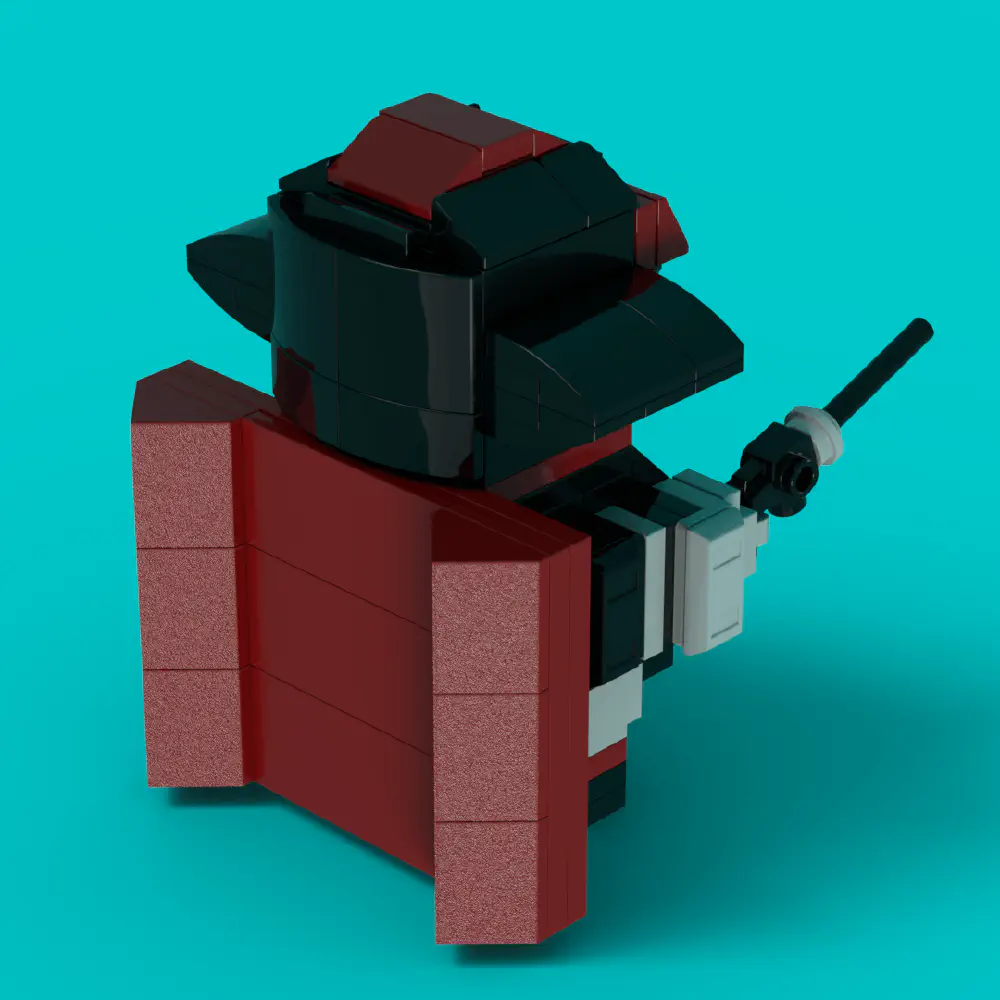 Ramrod - Saber Rider LEGO MOC - Render 5