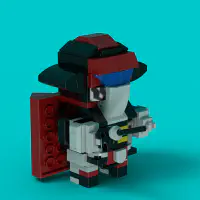 Ramrod - Saber Rider LEGO MOC - Thumbnail 7