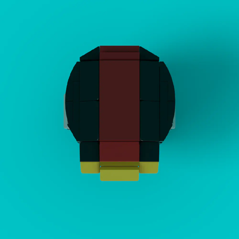 Saber Rider - Saber Rider LEGO MOC - Render 9