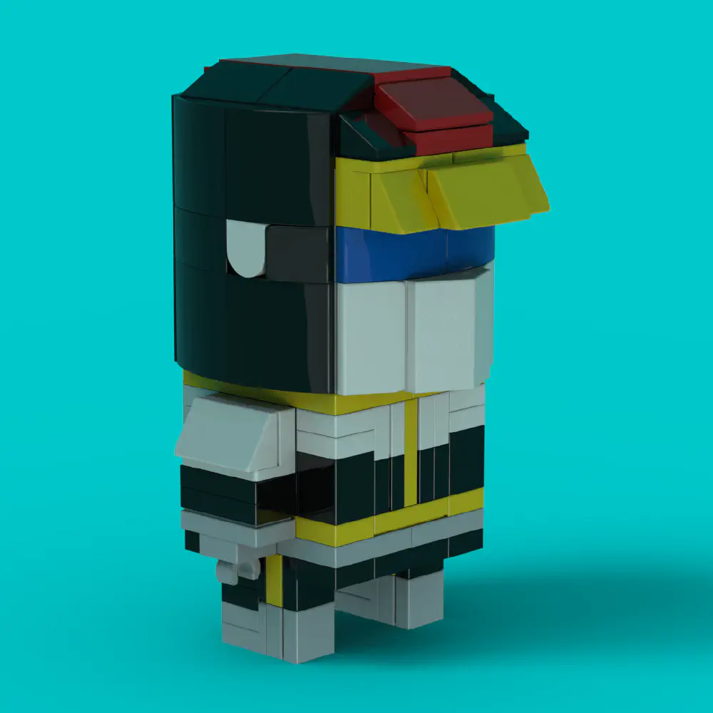 Saber Rider - Saber Rider LEGO MOC - Render 7