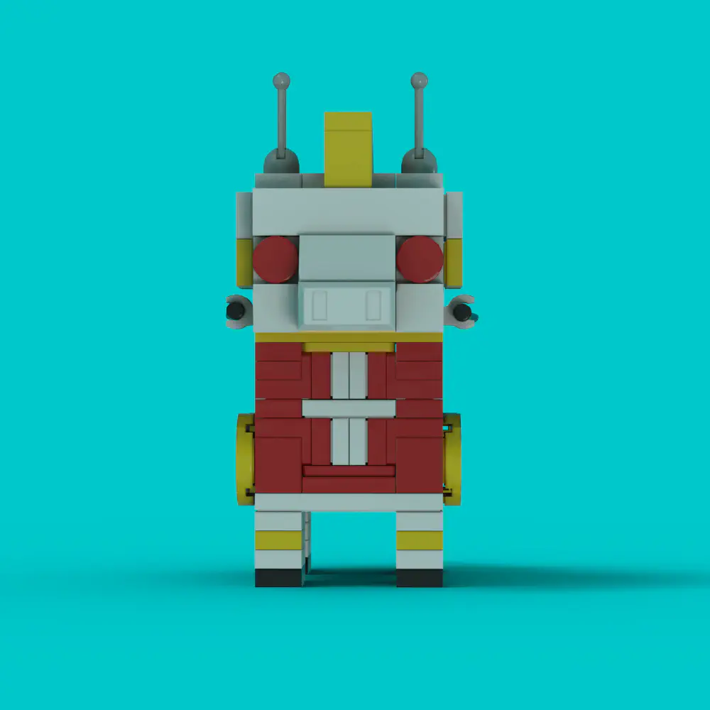 Steed - Saber Rider LEGO MOC - Render 8