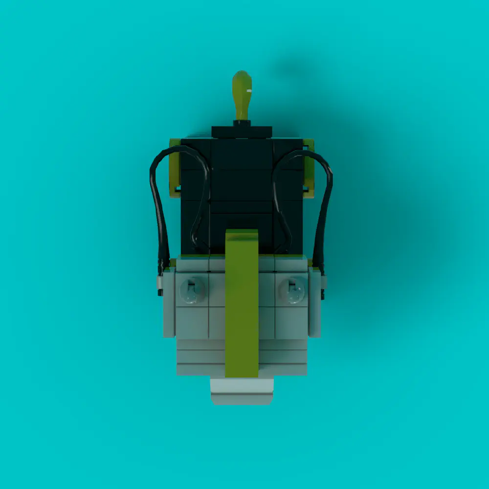 Steed - Saber Rider LEGO MOC - Render 9