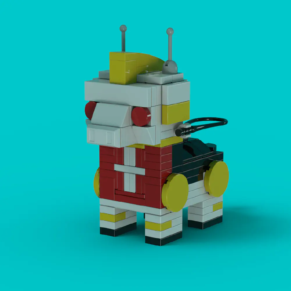 Steed - Saber Rider LEGO MOC - Render 1