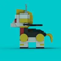 Steed - Saber Rider LEGO MOC - Thumbnail 2