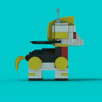 Steed - Saber Rider LEGO MOC - Thumbnail 6