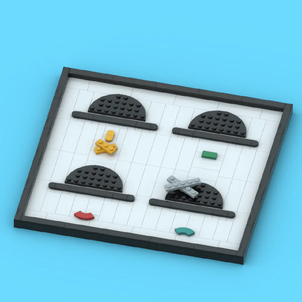 SoAnimarte Logo LEGO MOC - Render 14