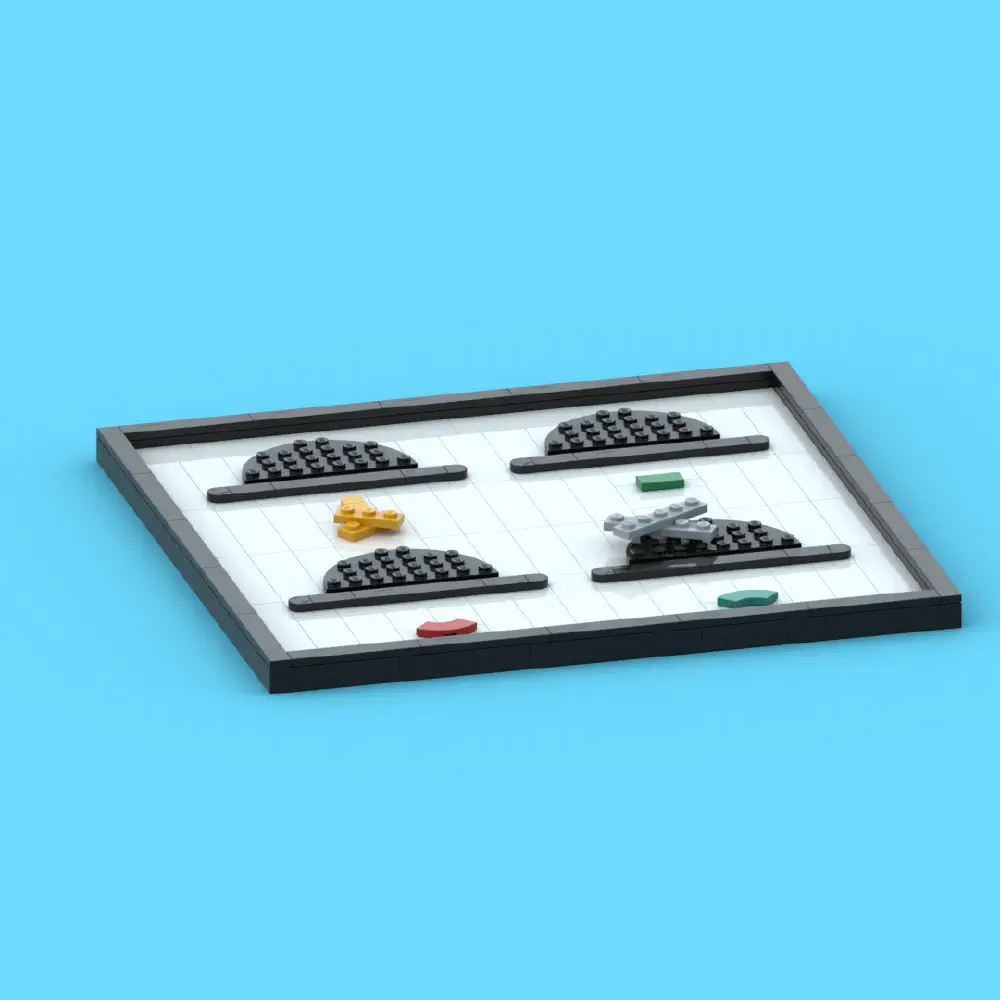 SoAnimarte Logo LEGO MOC - Render 18