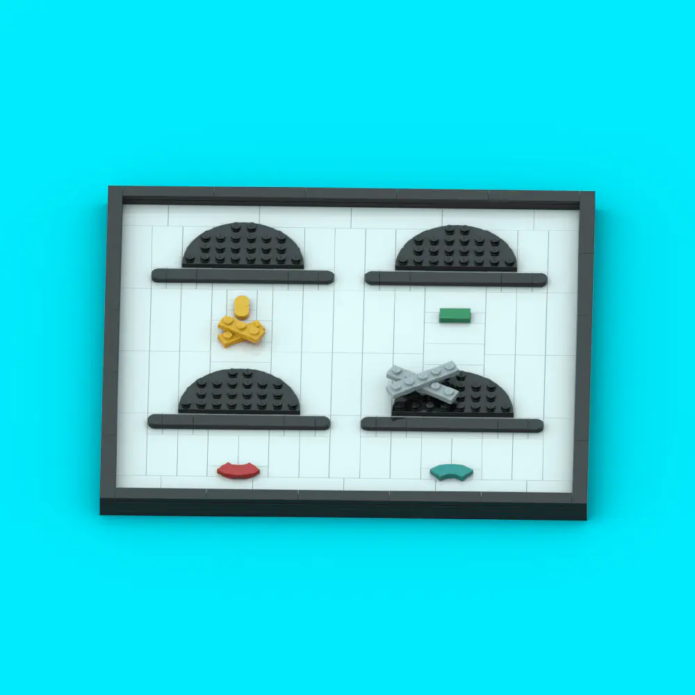 SoAnimarte Logo LEGO MOC - Render 9