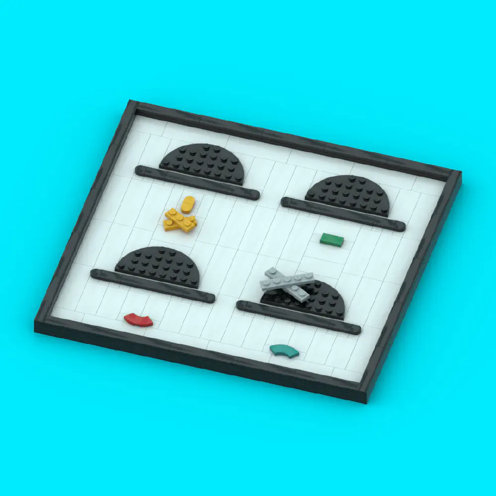 SoAnimarte Logo LEGO MOC - Render 10