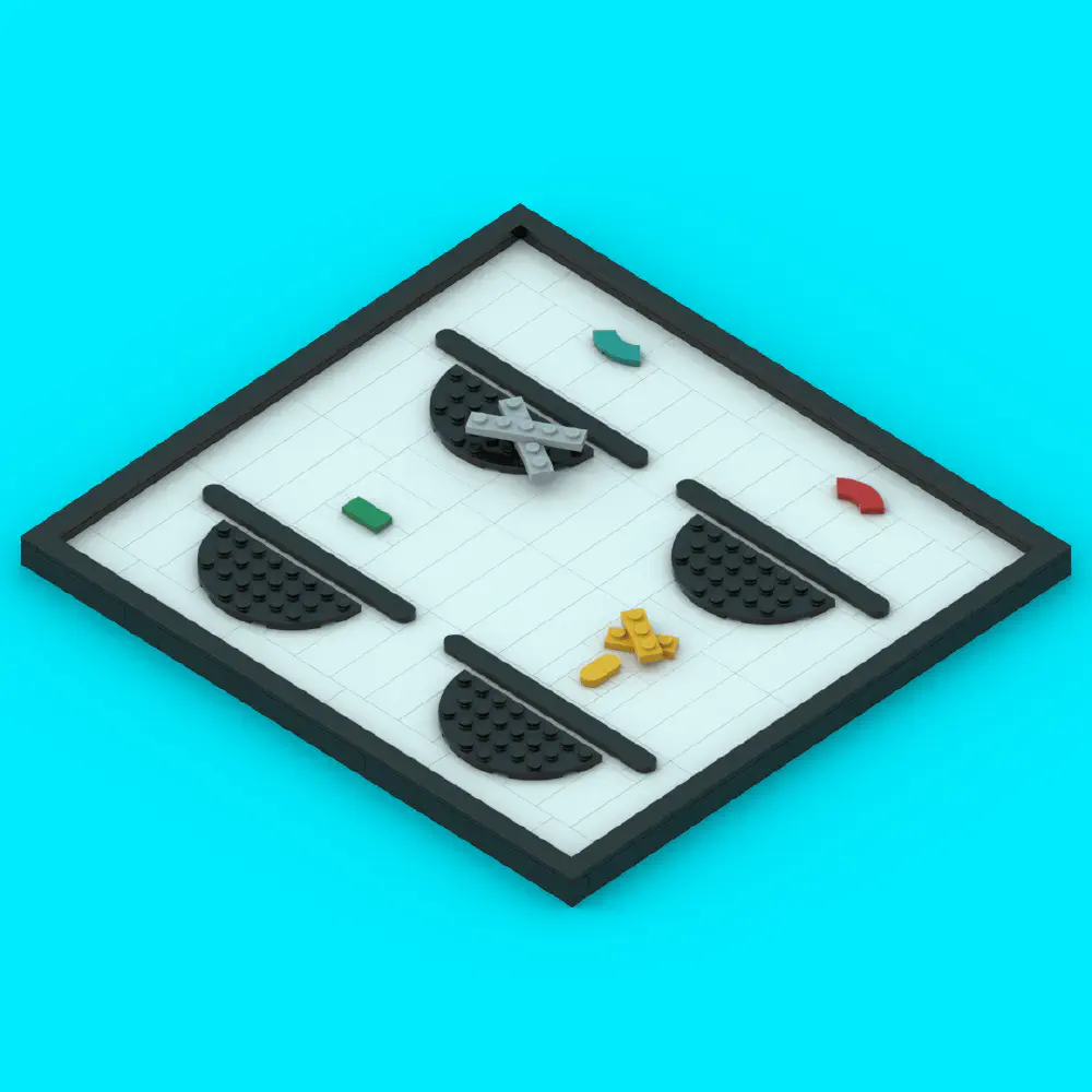 SoAnimarte Logo LEGO MOC - Render 5