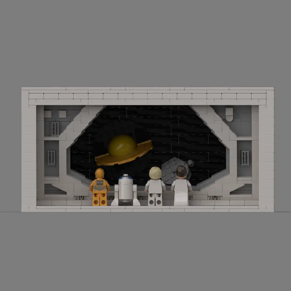 The Empire Strikes Back: A Farewell to Bespin LEGO MOC - Render 2
