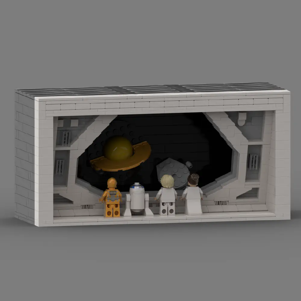 The Empire Strikes Back: A Farewell to Bespin LEGO MOC - Render 5
