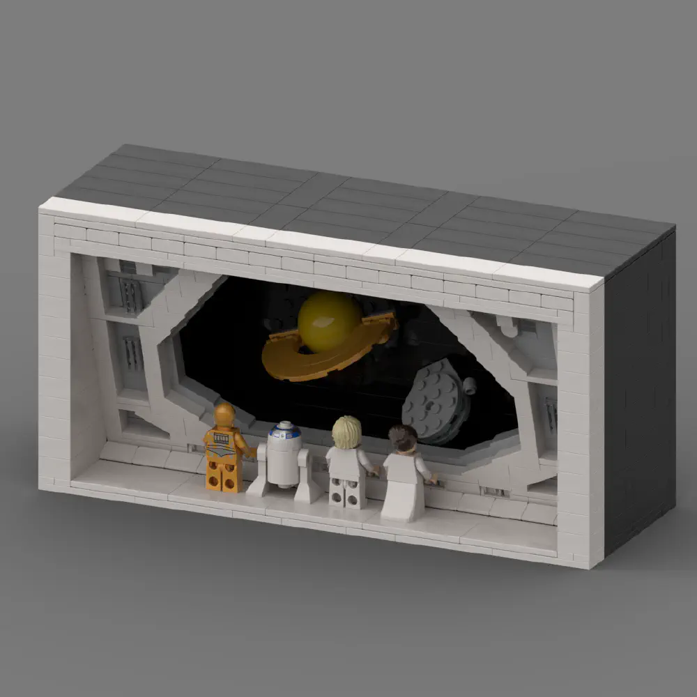 The Empire Strikes Back: A Farewell to Bespin LEGO MOC - Render 6